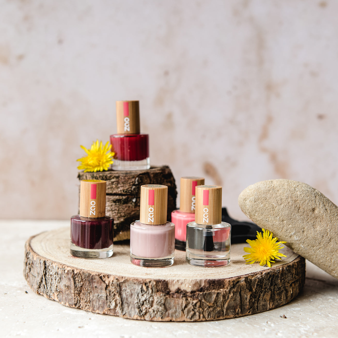 Zao Makeup Nail Polish - Coral - Life Before Plastik